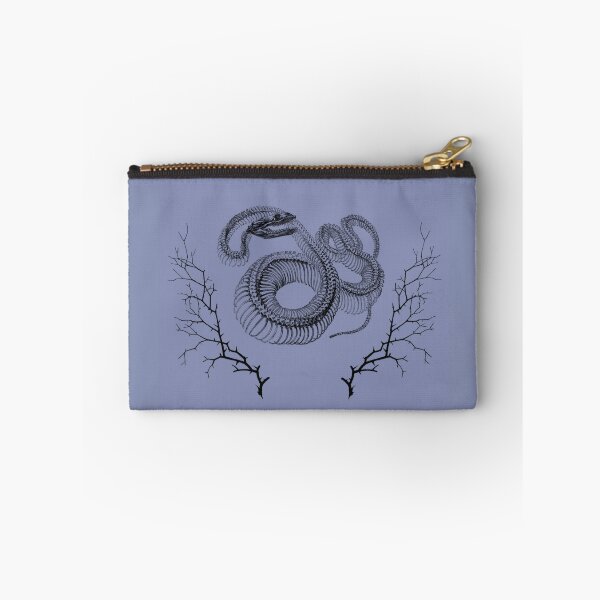 Item preview, Vintage collage - snake skeleton with dead trees designed and sold by Abbelin Rose.