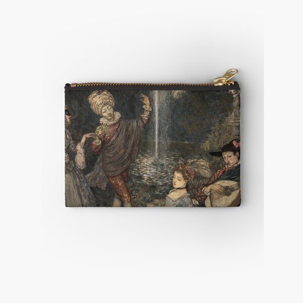 Item preview, Masquerade Vintage Rococo Garden Party Illustration for Historical Costume & Art Lovers designed and sold by RickE.