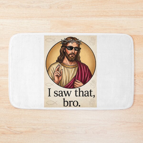 Item preview, jesus i saw that meme I designed and sold by DreamBrushy.
