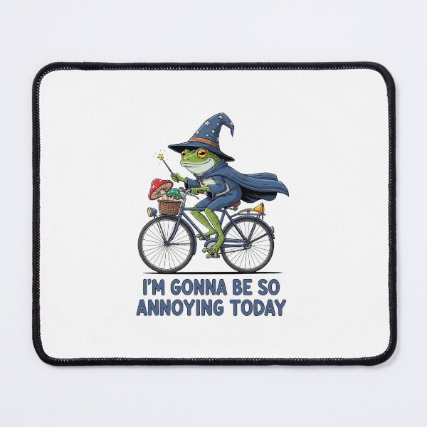 Item preview, "I'm Gonna Be So Annoying Today" Frog Wizard designed and sold by Pollock.