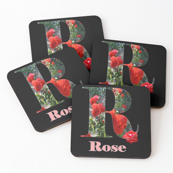 Item preview, "Radiant R: A Floral Tribute for Rose" designed and sold by A-Work-Of-Art.