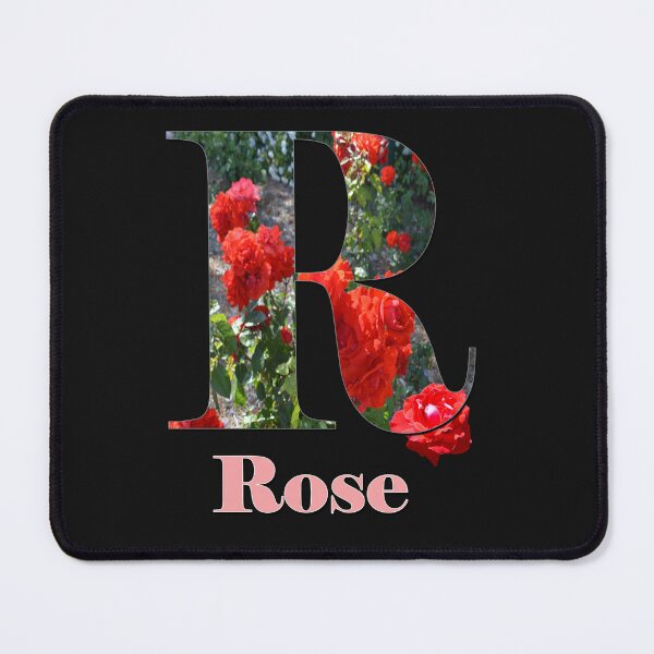 Item preview, "Radiant R: A Floral Tribute for Rose" designed and sold by A-Work-Of-Art.