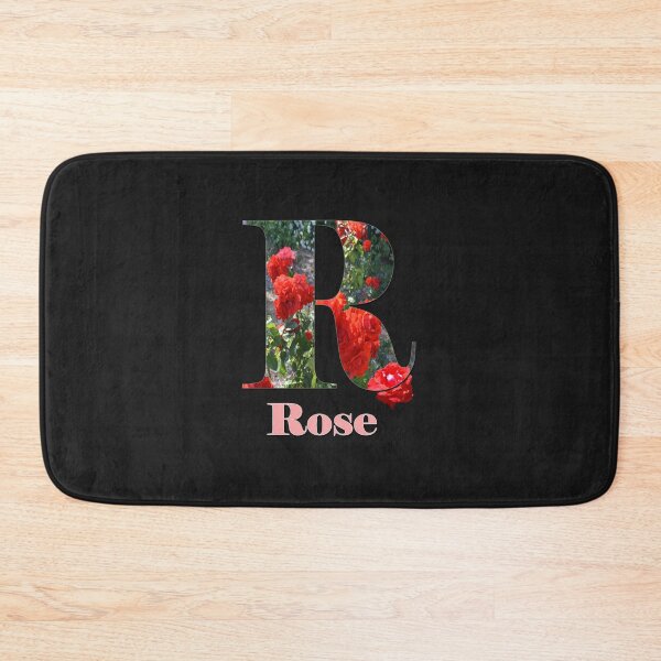 Item preview, "Radiant R: A Floral Tribute for Rose" designed and sold by A-Work-Of-Art.