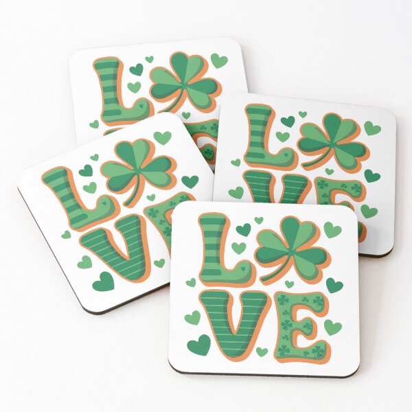 Item preview, Love Shamrock Irish St Patrick’s Day designed and sold by QuiteOrbit.