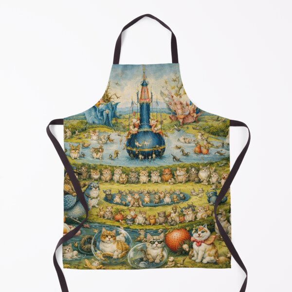 Item preview, The Garden of Earthly Delights: Feline Paradise designed and sold by Ocelot-T.