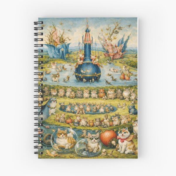 Item preview, The Garden of Earthly Delights: Feline Paradise designed and sold by Ocelot-T.