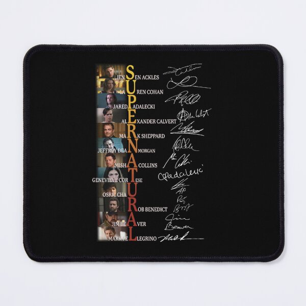 Item preview, Supernatural Full Cast Signed Movie Film Tv Series Gift Mens Womens 90S Tees Classic designed and sold by mrLanka.