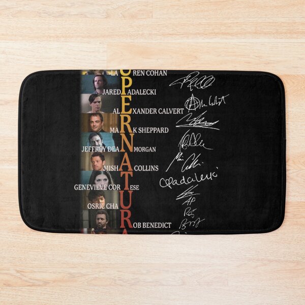 Item preview, Supernatural Full Cast Signed Movie Film Tv Series Gift Mens Womens 90S Tees Classic designed and sold by mrLanka.