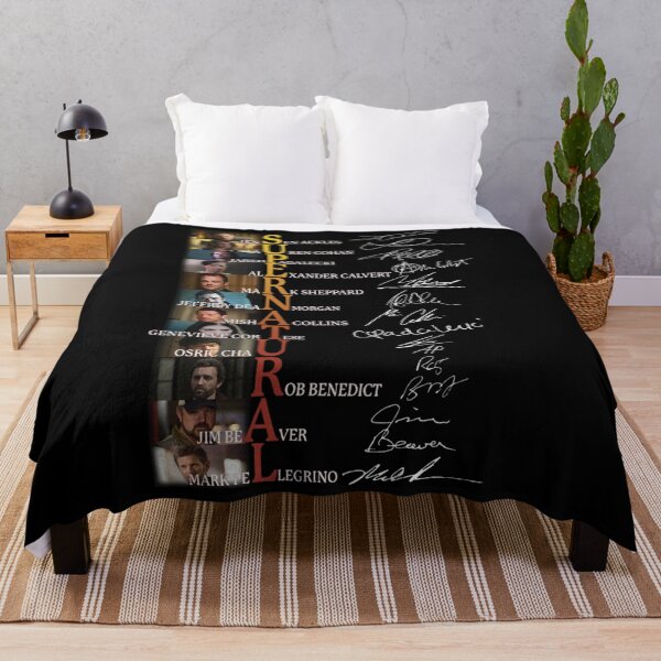 Item preview, Supernatural Full Cast Signed Movie Film Tv Series Gift Mens Womens 90S Tees Classic designed and sold by mrLanka.