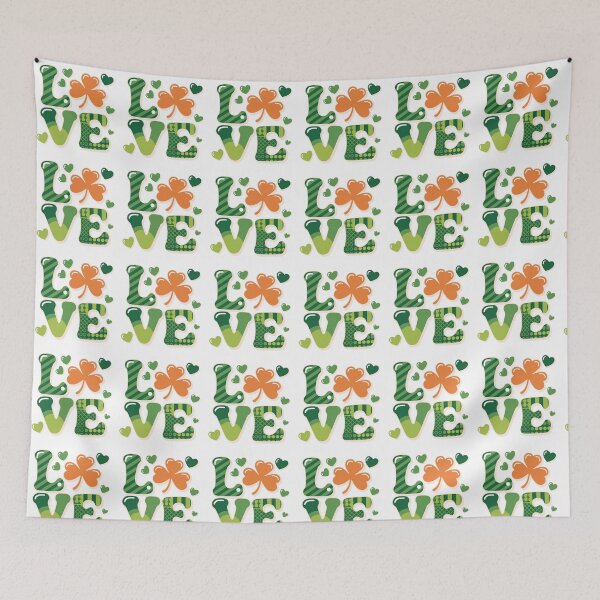 Item preview, Irish Love Shamrock Cute St Patrick’s designed and sold by QuiteOrbit.