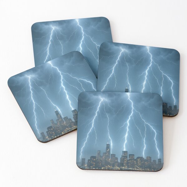 Item preview, Lightning City designed and sold by fantasyai3.