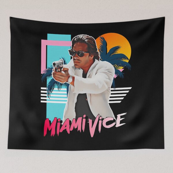 Item preview, Retro Miami Vice 80S Sonny Crockett Tribute designed and sold by BenjaminOlivier.