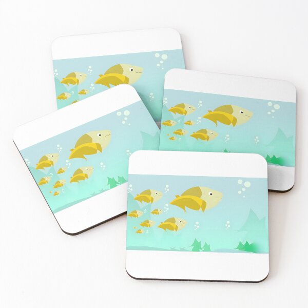 Item preview, Fishes - vector organic drawing series designed and sold by ferjosei.