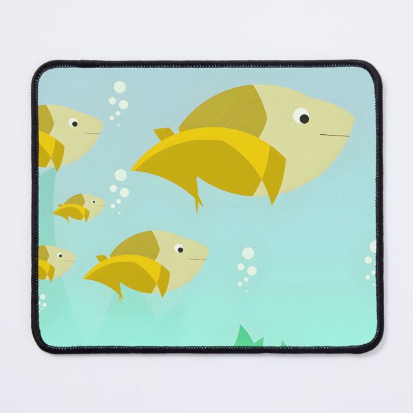 Item preview, Fishes - vector organic drawing series designed and sold by ferjosei.