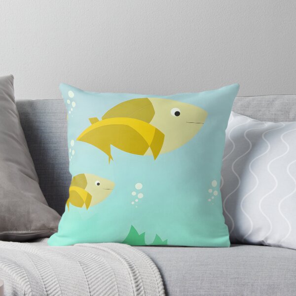 Item preview, Fishes - vector organic drawing series designed and sold by ferjosei.