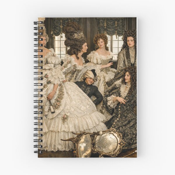 Item preview, Royal Court Baroque Rococo Historical Costume Portrait Illustration for History & Fashion Lovers designed and sold by RickE.