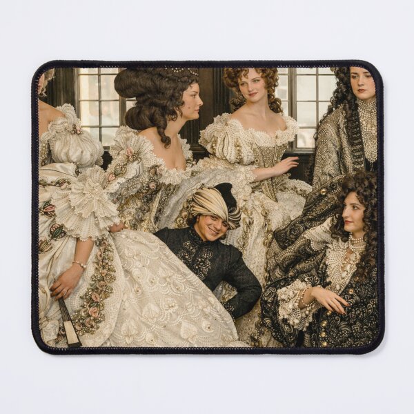 Item preview, Royal Court Baroque Rococo Historical Costume Portrait Illustration for History & Fashion Lovers designed and sold by RickE.