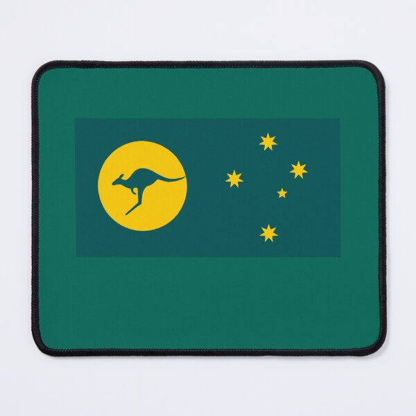 Item preview, AusFlag Kangaroo Sun version sharp designed and sold by Kangaroo Sun.