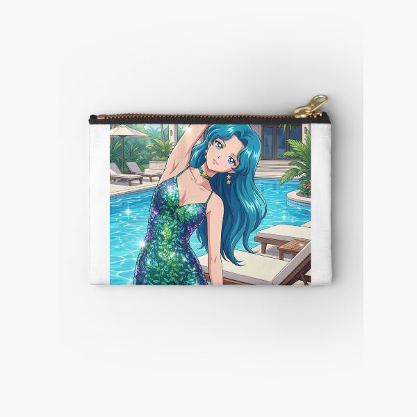Item preview, Michiru Stretching at the Resort designed and sold by Solace Sparkles.