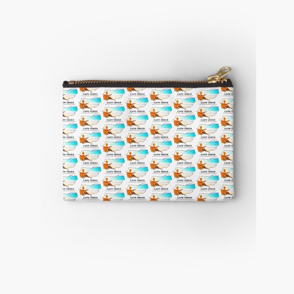 Item preview, Cape Verde Map Soothing Music and Pristine Beaches Art designed and sold by AbulailArt.