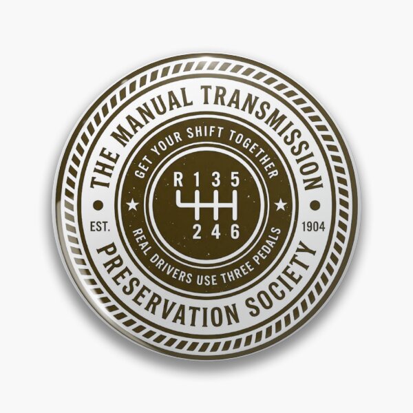 Item preview, Manual Transmission Preservation Society designed and sold by friedcactstudio.