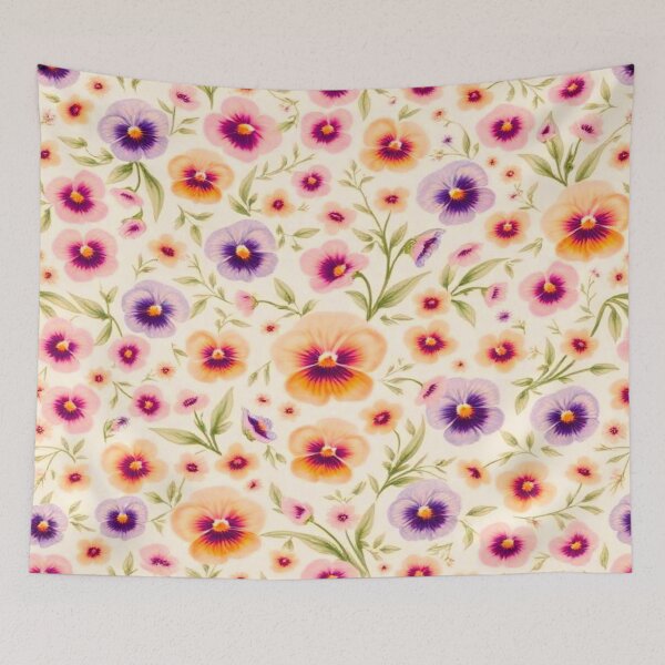 Item preview, Pansy Flower  designed and sold by Wildlife and marine life.