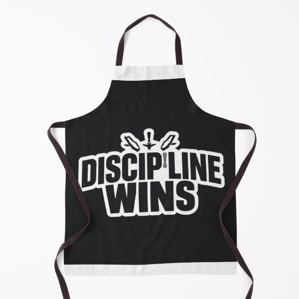 Item preview, Discipline Wins Sticker – Athlete Motivation Gym Quote designed and sold by Femwealth.