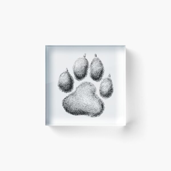 Item preview, Dog Paw Detailed Monogram designed and sold by Desikhanna123.
