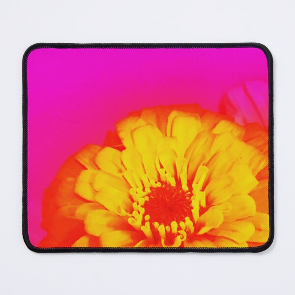 Item preview, Vibrant Yellow Flower Macro – Bold Pink Background Floral Art designed and sold by Artondra Hall.