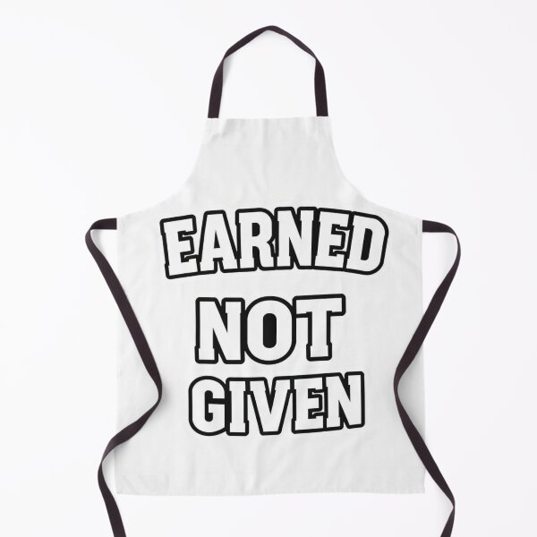 Item preview, Earned Not Given Sticker – Athlete Motivation Quote designed and sold by Femwealth.