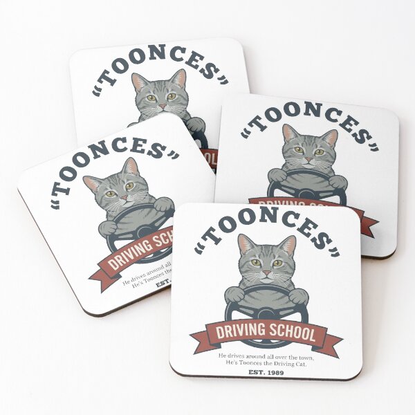 Item preview, Toonces Driving School designed and sold by friedcactstudio.