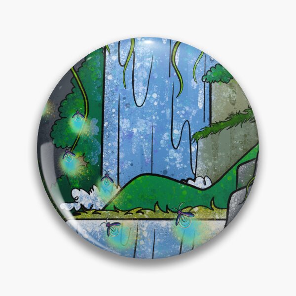 Item preview, Enchanted Grotto Waterfall - Magical Fantasy Cascade designed and sold by TheArtOfTreble.