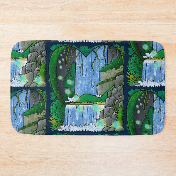 Item preview, Enchanted Grotto Waterfall - Magical Fantasy Cascade designed and sold by TheArtOfTreble.
