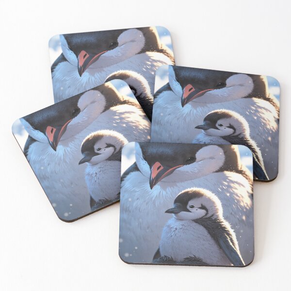 Item preview, Mother and Baby Penguin designed and sold by Aesthetic Visuals.
