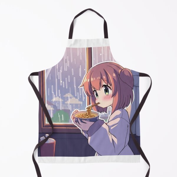 Item preview, Cozy Anime Ramen Sticker – Night Anime Aesthetic Art designed and sold by Femwealth.