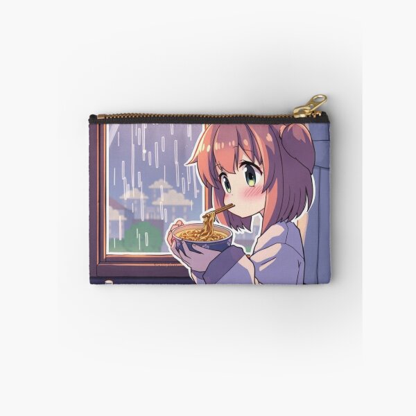 Item preview, Cozy Anime Ramen Sticker – Night Anime Aesthetic Art designed and sold by Femwealth.