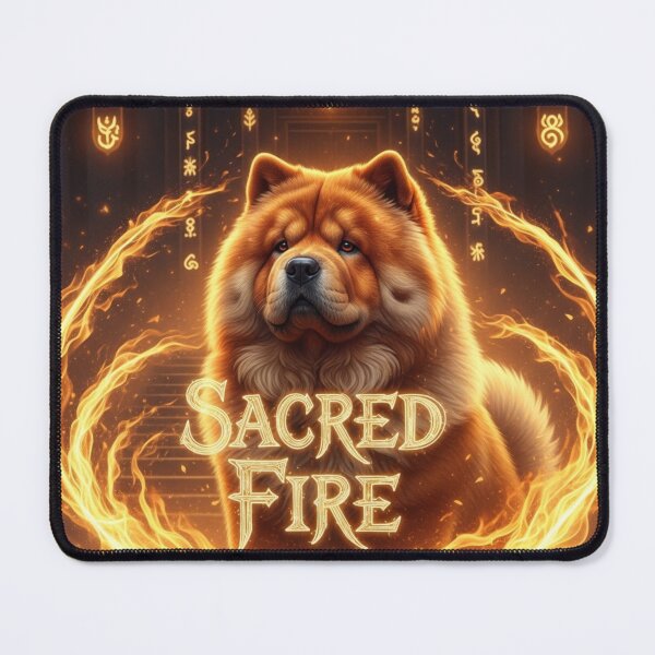 Item preview, Sacred Fire Chow Chow designed and sold by PetJoyPrintsCO.