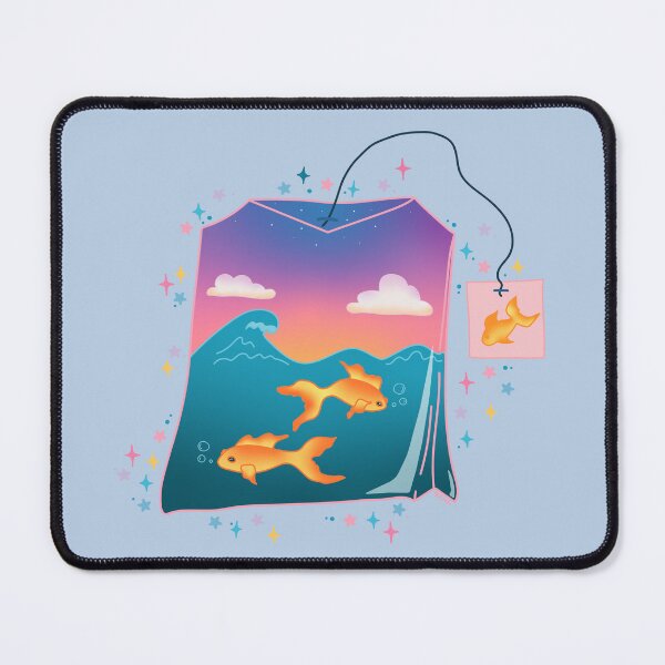 Item preview, Tropical Sunset Blend surreal teabag art designed and sold by The Little Shop of Stickers.