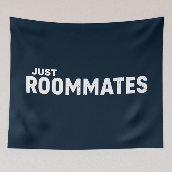Item preview, Just Roommates Funny Queer Pride Aesthetic Typography designed and sold by EchoPrint Co..