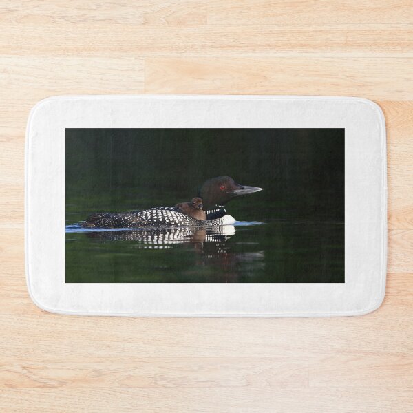Item preview, Common loon with chick designed and sold by James Cumming.