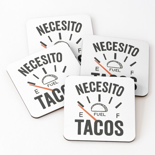 Item preview, Necesito Tacos Fuel Gauge designed and sold by digijob.