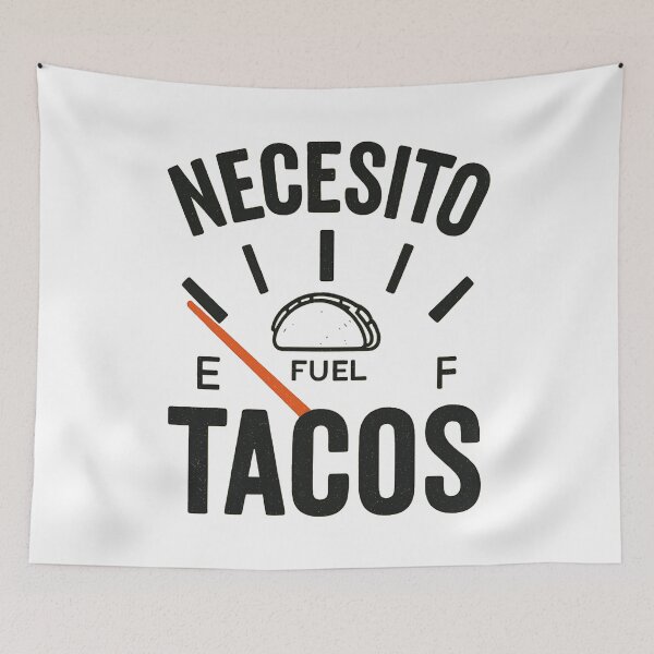 Item preview, Necesito Tacos Fuel Gauge designed and sold by digijob.