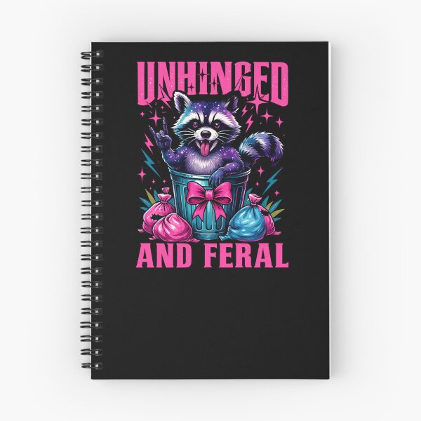 Item preview, Unhinged And Feral Raccoon designed and sold by krystalRomanart.