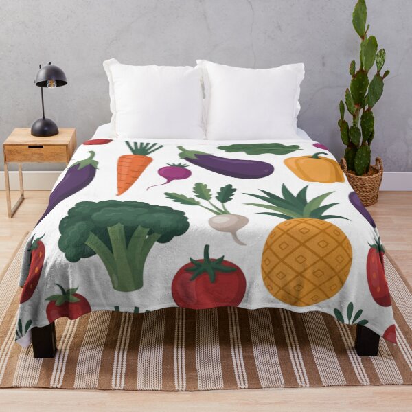 Item preview, Vegetables & fruits seamless pattern designed and sold by GUNAPRIYAA.