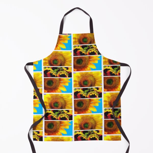 Item preview, Vibrant Sunflower Triptych – Colorful Botanical Macro Art designed and sold by Artondra Hall.