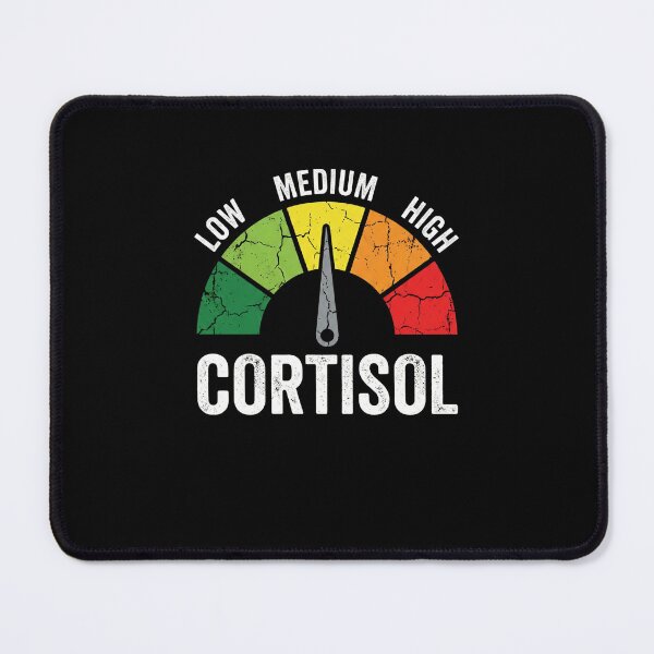 Item preview, Low Medium High Cortisol Stress Hormone Health Wellness designed and sold by SofenArt.