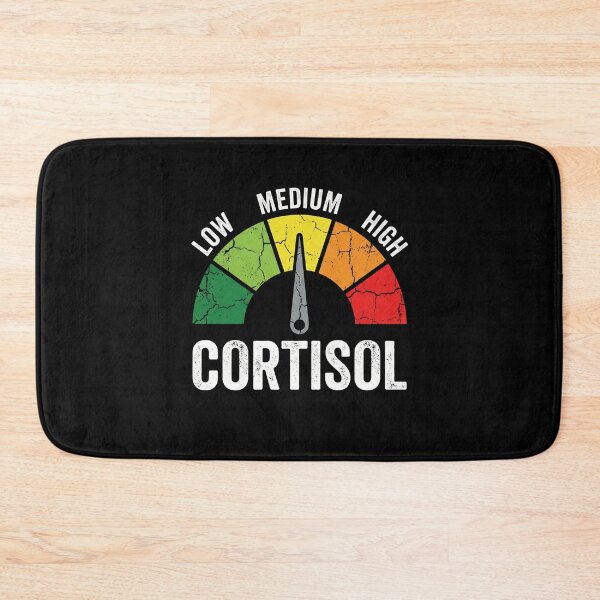 Item preview, Low Medium High Cortisol Stress Hormone Health Wellness designed and sold by SofenArt.