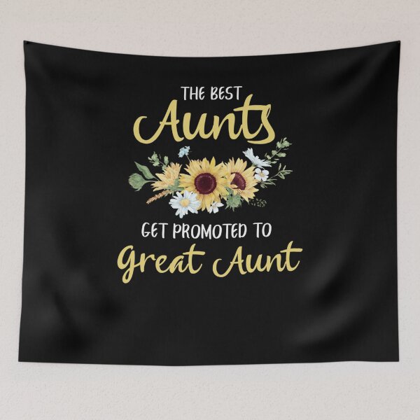 Item preview, The Best Aunts Get Promoted To Great Aunt New Great Aunt designed and sold by krystalRomanart.