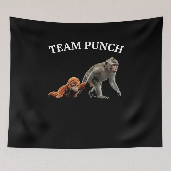 Item preview, Team Punch Funny Monkey Family Lovers designed and sold by SofenArt.