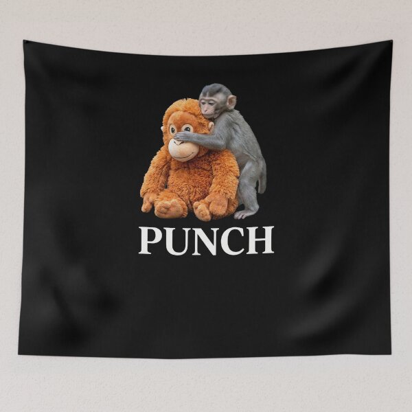 Item preview, Punch Funny Monkey Orangutan Peekaboo Animal designed and sold by SofenArt.